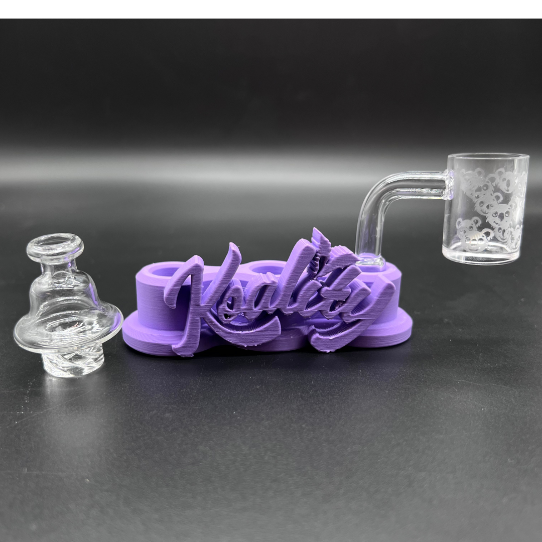 Banger Set (Carb Cap & Glow in Dark Terp Pearls)