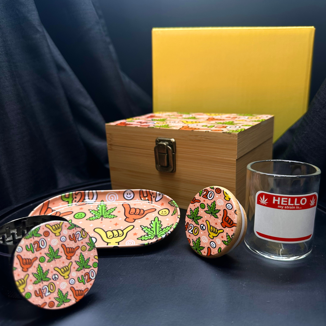 Wooden Stash Box Set