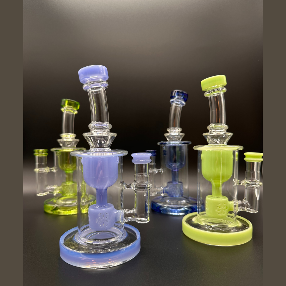 8" Torus Colored Glass