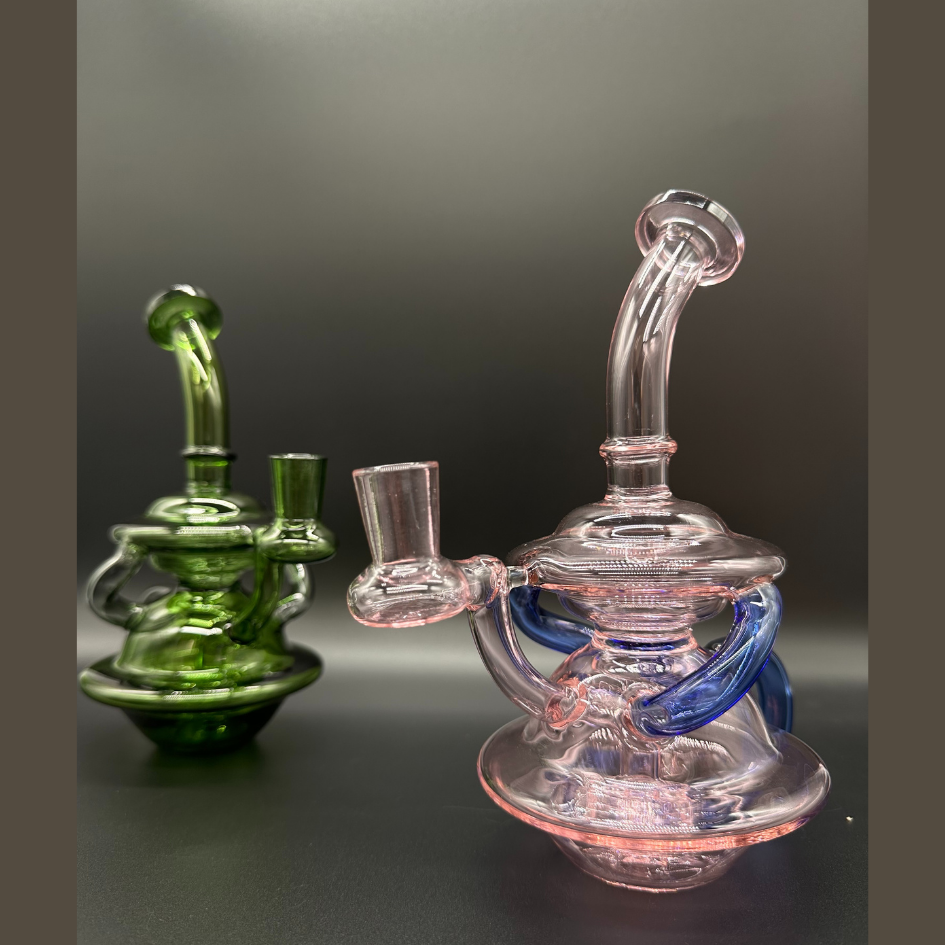 Double Decker Spaceship Glass