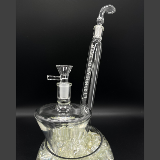 Saxophone (Music to my Lungs) Glass