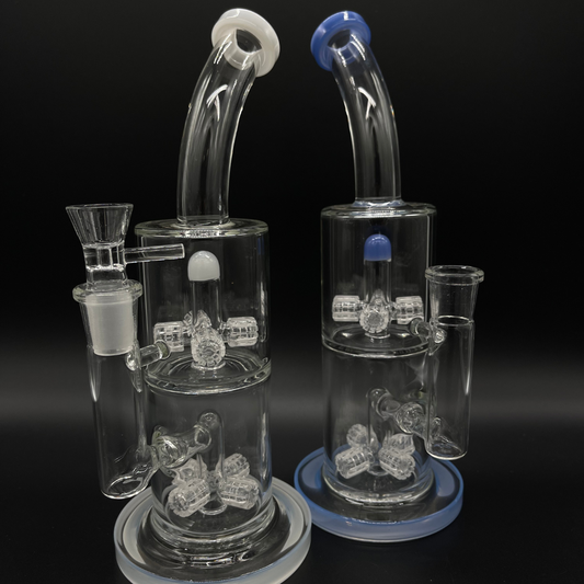 Double Helix Glass Bong