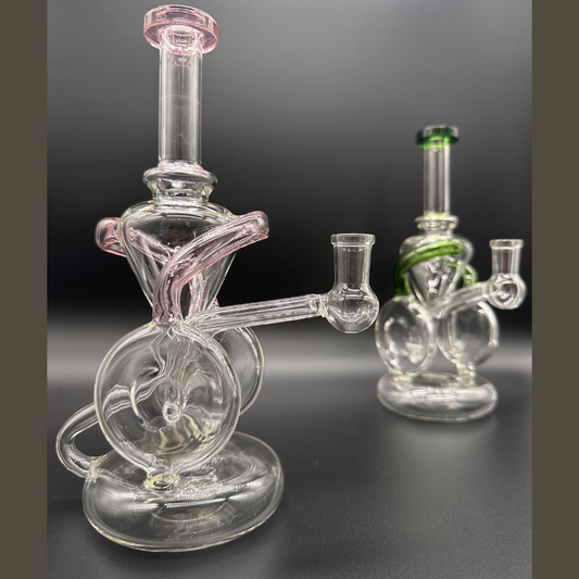 Small Double Loop Glass