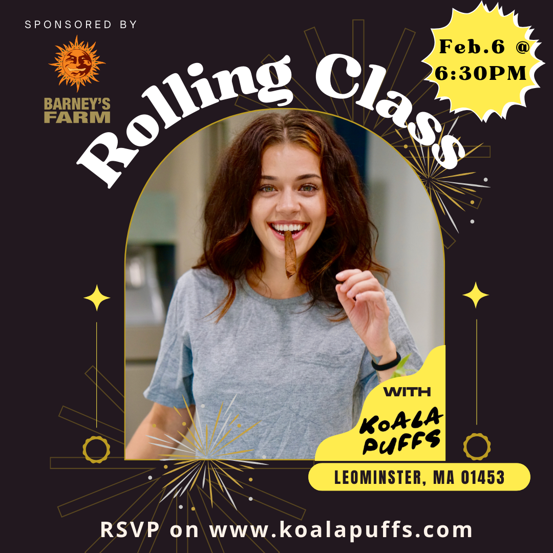 Barneys Farm & Koala Puffs Present: Rolling Class 2/6/26