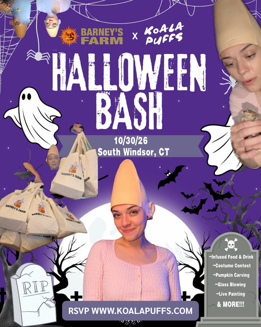 Barneys Farm & Koala Puffs Halloweed Bash